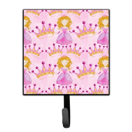Jensendistributionservices Watercolor Princess & Crown Leash or Key Holder, 4.25 x 1 x 7 in. MI1711144